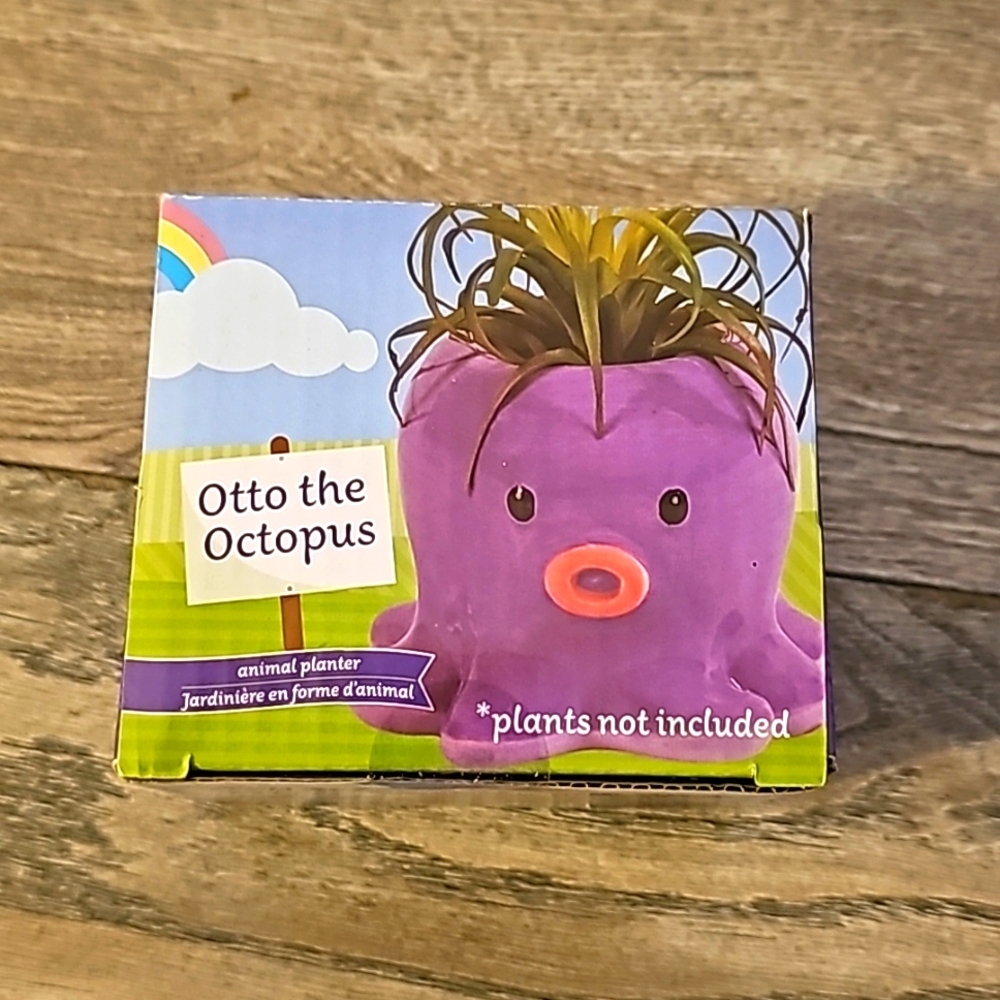 Animal Planter Otto the octopus 🐙 new